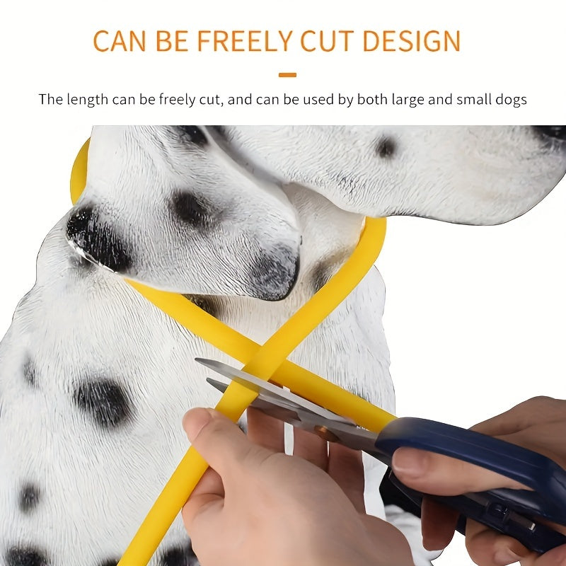 Pet Dog LED Light Collar Whole Luminous At Night Anti-loss USB Rechargeable Dog Collar